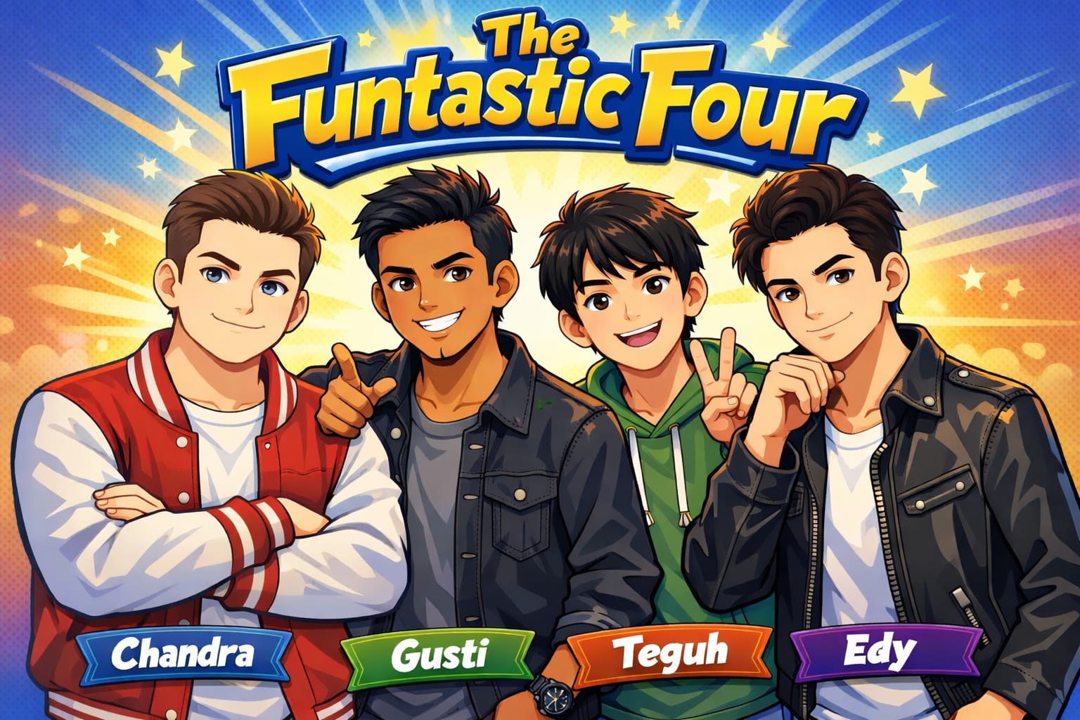 THE FUNTASTIC FOUR: Hari Terakhir di Bandung